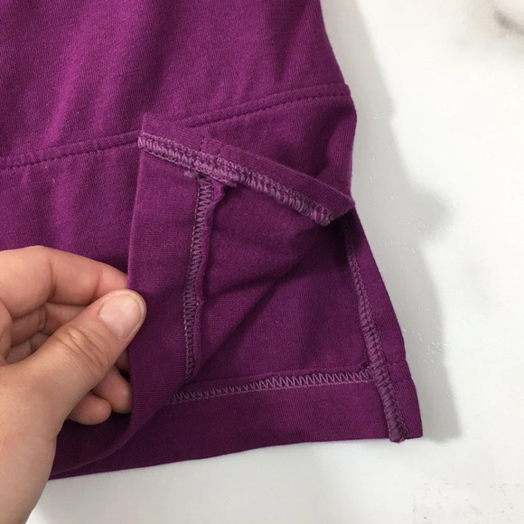 Neon Budhha Purple Button Front Shirt Long Sleeve - Picture 10 of 12